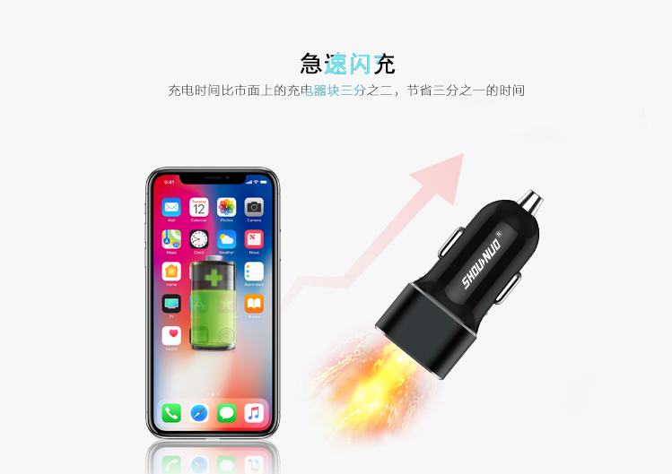 车载充电器USB